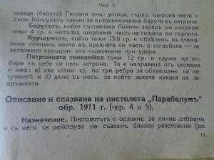 Литература за пистолет Парабелум, образец 1911г.