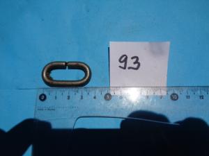 Долна халка с ширина 3,5 см за ремъка на пушка обр.95 Манлихер