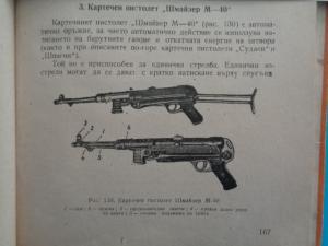 Извлечение с информация за шмайзер МП-40 от Ръководство за стрелци и автоматчици